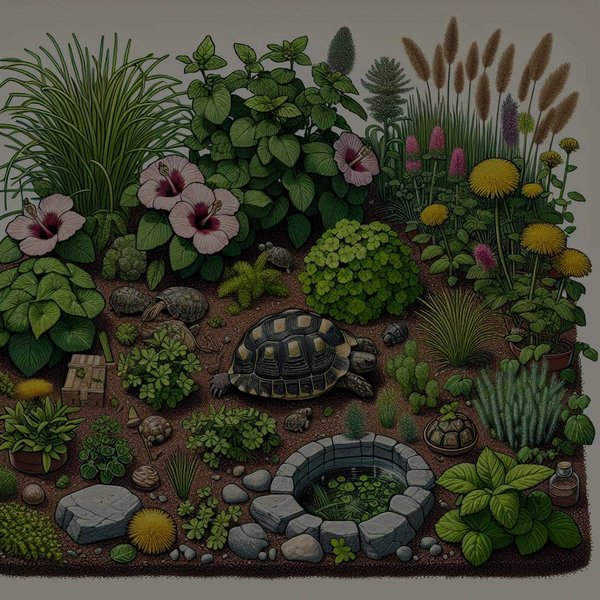 What Are the Best Plants to Include in a Tortoise's Habitat?