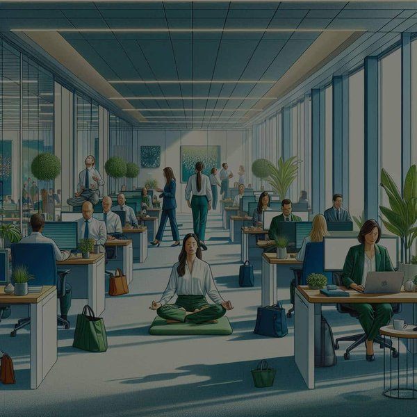 How to integrate mindfulness practices in UK's corporate work environments?